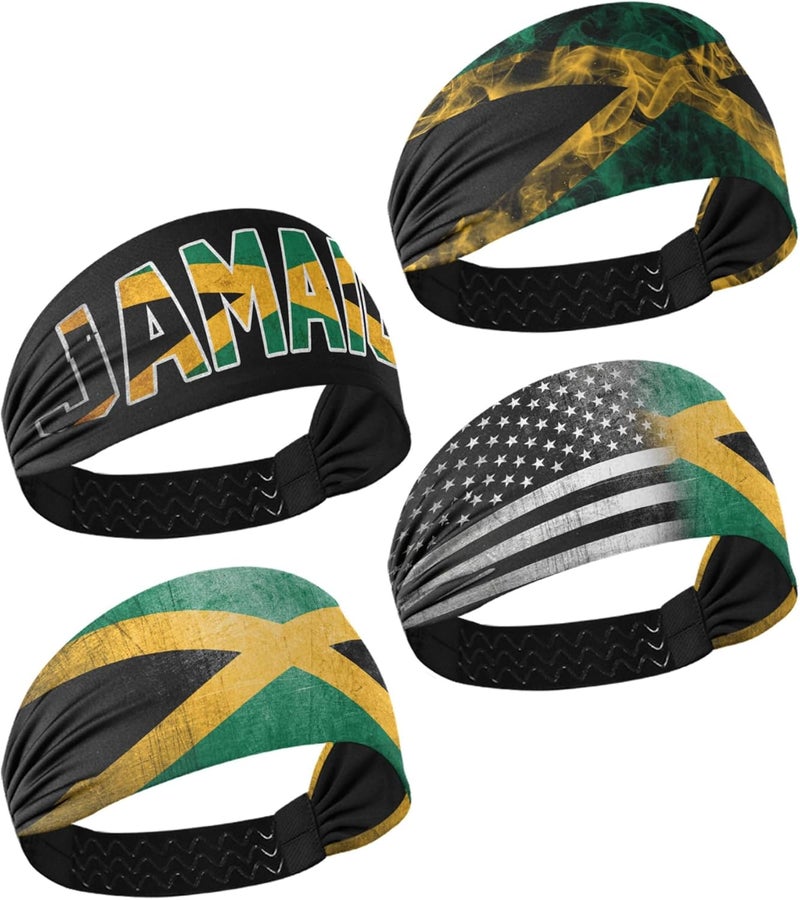Vcmaluco Sports Sweatbands Headband for Men Women Elastic Headband Hair Bands Sports Sweatbands for Basketball Yoga Exercise Workout - Image 1